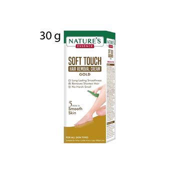 Nature’s Essence Soft Touch Hair Removal Cream – Gold, 30 g