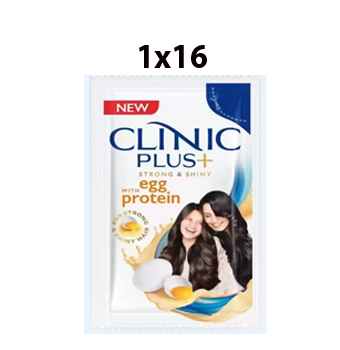 Clinc Plus Egg Protein Shampoo Rs.1 (Pack Of 16)