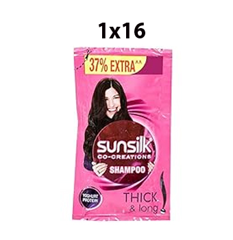 Sunsilk Thick & Long Shampoo Rs.1 (pack of 16)